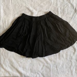 Mini black skirt